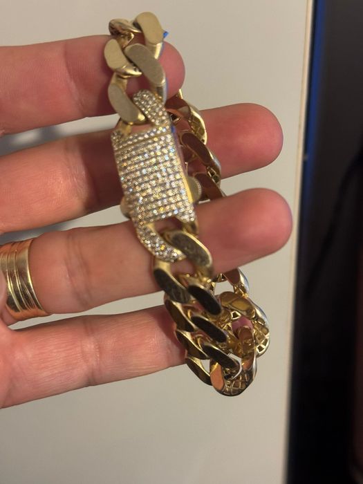 Bratara aur 14k model cubanez