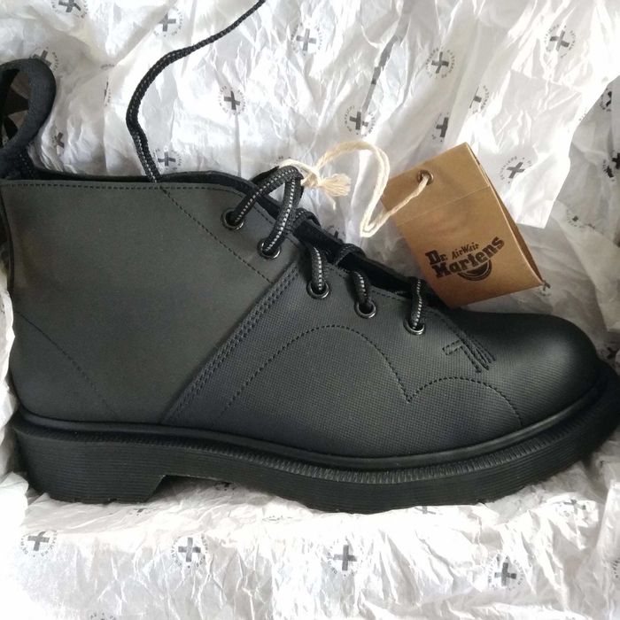 DR. MARTENS CHURCH кожени боти с рефлективно покритие, номер 39 UK 6