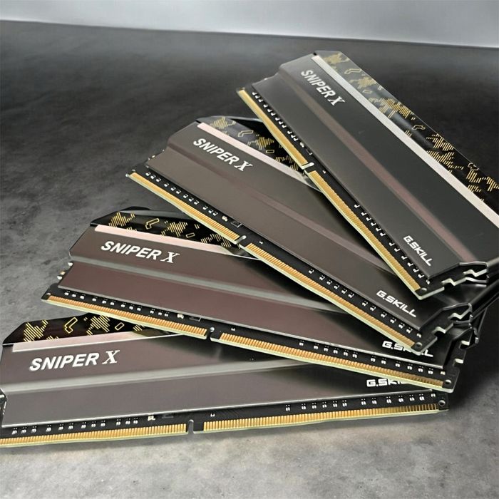ОЗУ G.Skill Sniper X DDR4 (4x8) 32GB / 16GB