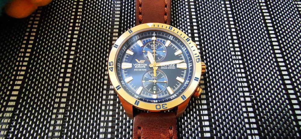 Ceas Vostok Europe Almaz analog quartz Limited Edition Rose Gold