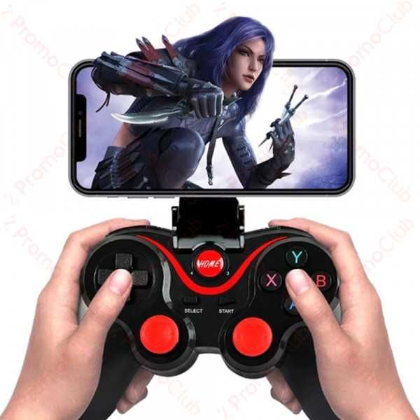 Джойстик, контролер X3, безжичен, блутуут, компютър, телефон, playstation 3