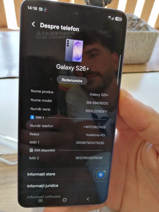 Samsung galaxy S26 +