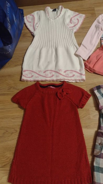 Детски зимни рокли за 4 годинки