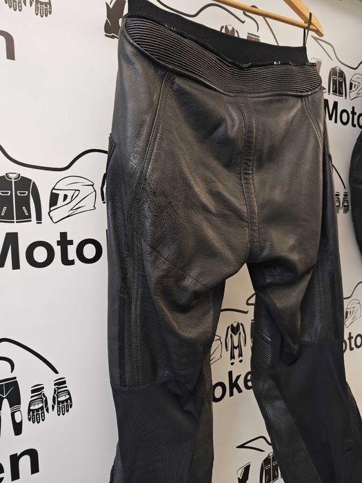 Costum moto piele FLM cu cocoasa marime 50/52