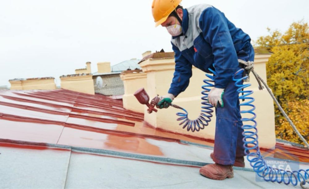 Acoperisuri , montaj , vopsire , izolatii reparatii