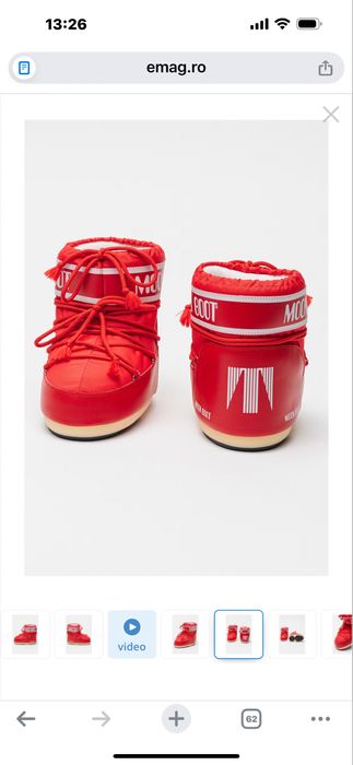 Vand cizme Moon Boot marimea 20-22