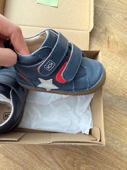 Боси обувки в цвят син дракон КК/ Колев и Колев