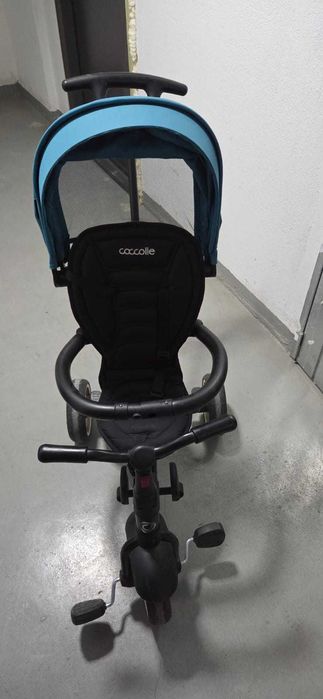 Tricicleta pentru copii Coccolle Spectra Plus Premium Line Turquoise