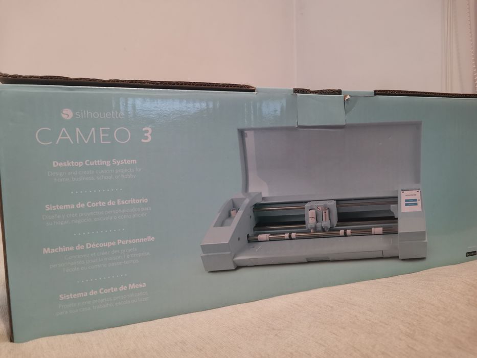SilhouetteCameo 3 хоби режещ плотер син