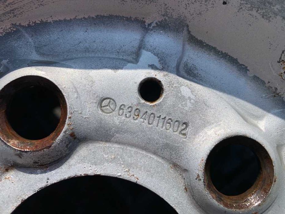 1бр.Оригинална железнa джантa 16цола 5x112 за Mercedes Vito(2004-2021)