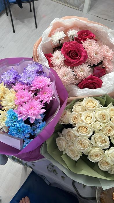 Свежий букеттар 3000тг