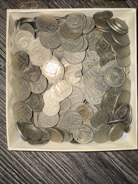 Монет копеек много штук