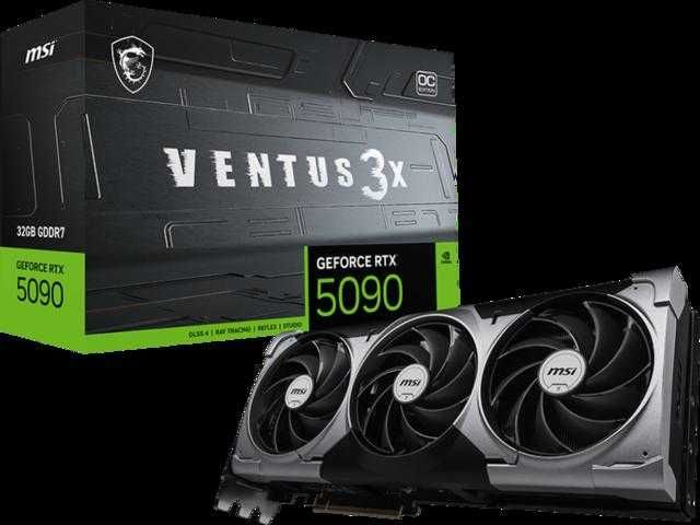 MSI RTX5090 32G VENTUS 3X 3год. Гаранция