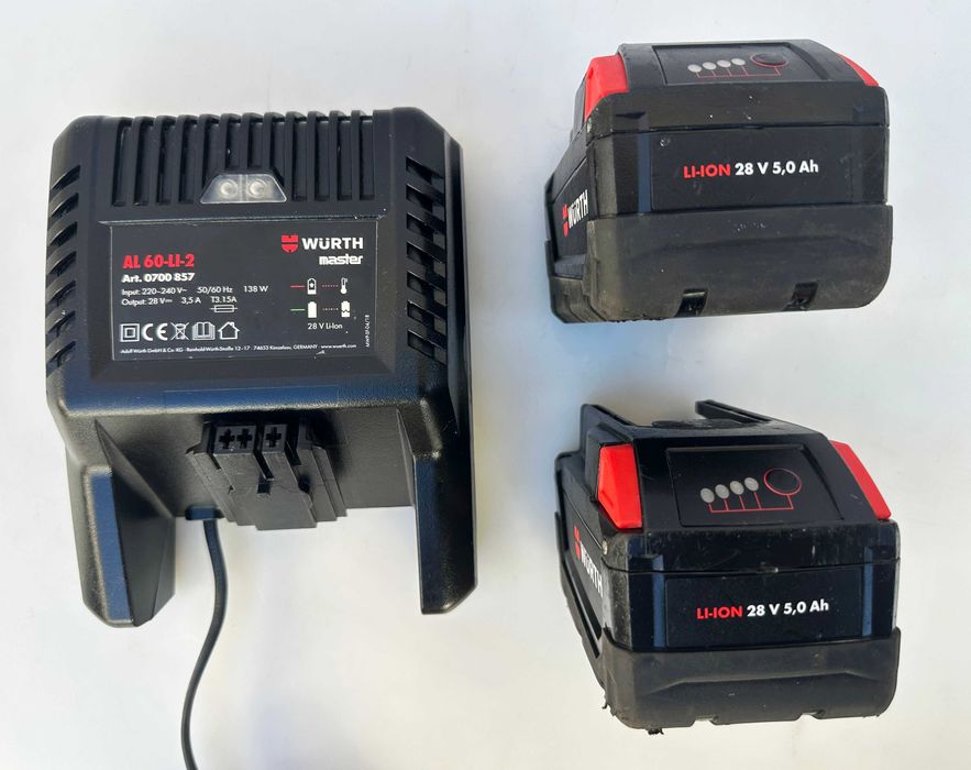 Wurth H28-MAS - Мощен акумулаторен перфоратор 2х28V 5.0Ah