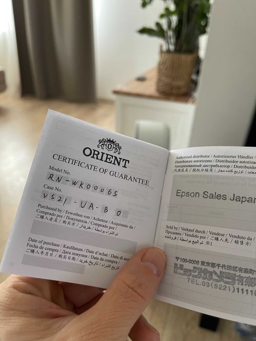 Limited Edition (300 exemplare)- Orient Bambino Solar-Powered