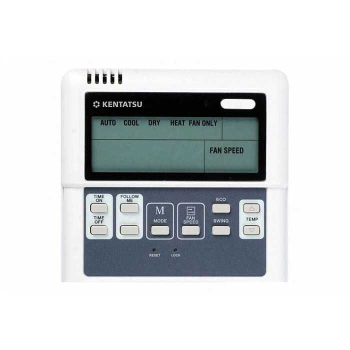 Кассетный 4-поточный фанкойл 5кВт. Kentatsu KQVE50H0EN1D