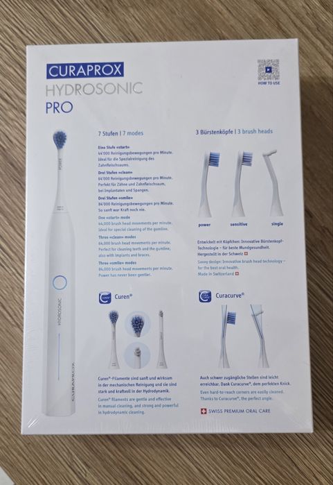 Curaprox Hydrosonic Pro - Ултразвукова четка за зъби