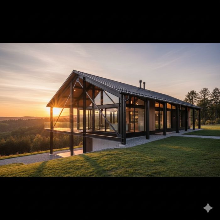 Сглобяеми къщи, къщи с метална конструкция