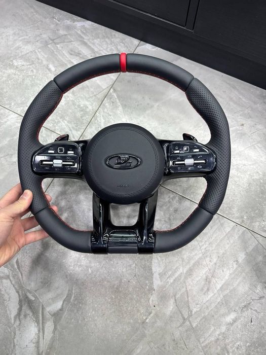 Руль на ВАЗ и Лада автомобили стиле АМГ Ауди КИА