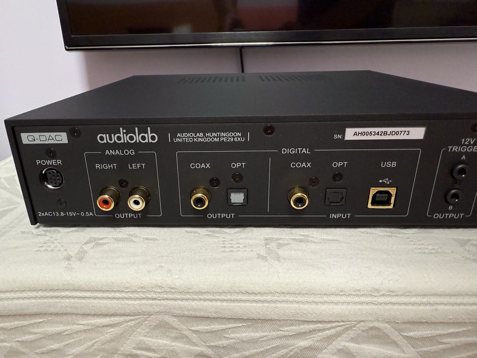 Audiolab Q-DАС / Dac / Preamp / Headphone amp
