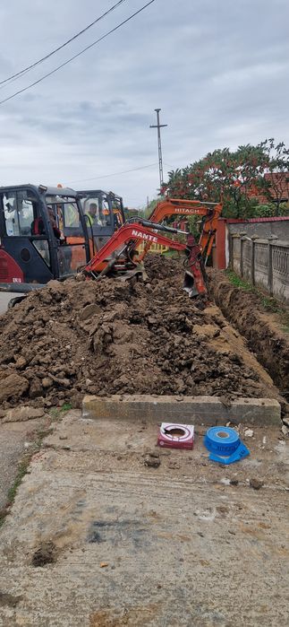 Foraje subtranversari orizontale cu racheta pneumatica sau foreza Gorj