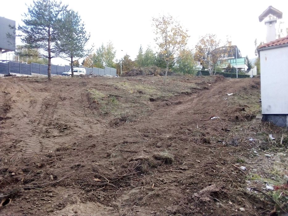 Почистване на терени от дървета и храсти