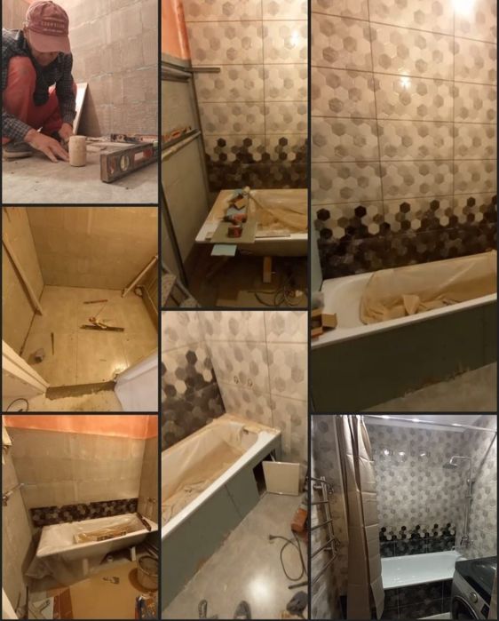 Кафельщик, сантехник.