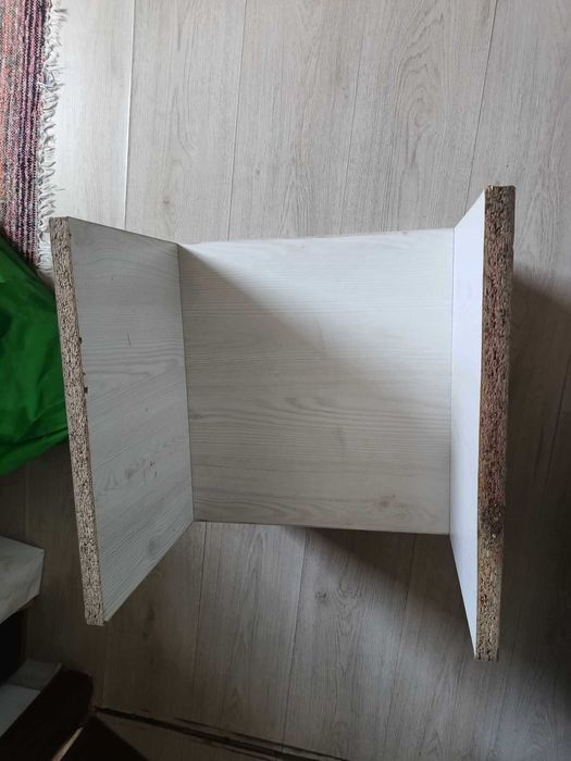 Noptiera Alba 40lx40lx47h cm Canturi ABS