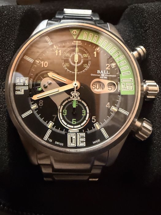BALL 44mm Swiss Automatic Chronograph