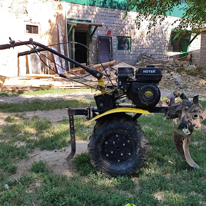 Мотоблок почти новый