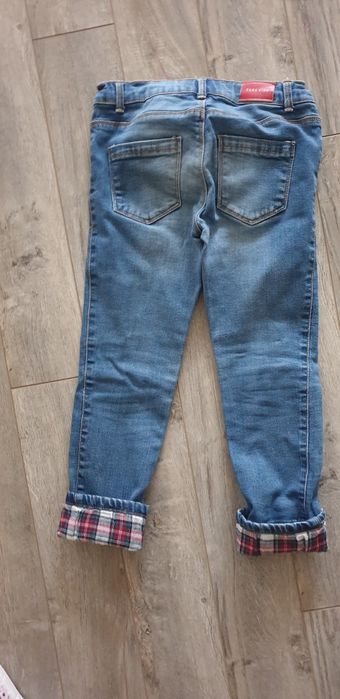 Дънки на ZARA KIDS за момиче, рокля без ръкав