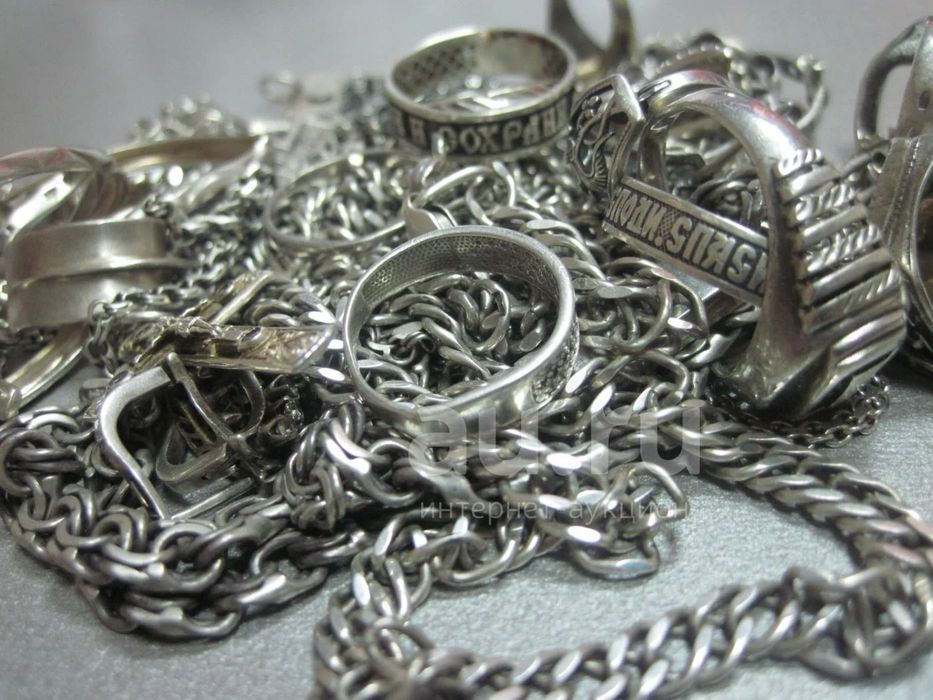 Ювелирный лом серебро 925 проба