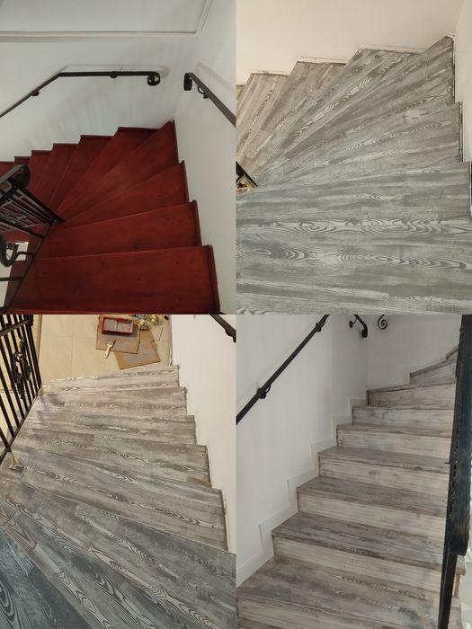 Reconditionare mobilier , scari lemn masiv/PAL