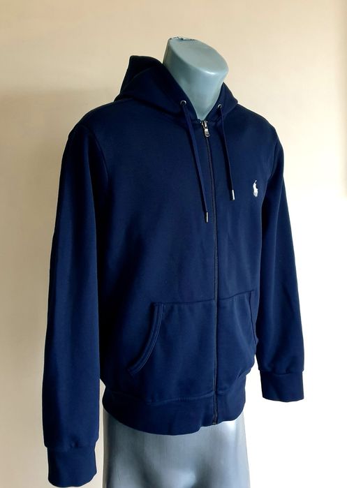 POLO Ralph Lauren Double Knit Tech Hoodie S ОРИГИНАЛ! Мъжко Горнище !
