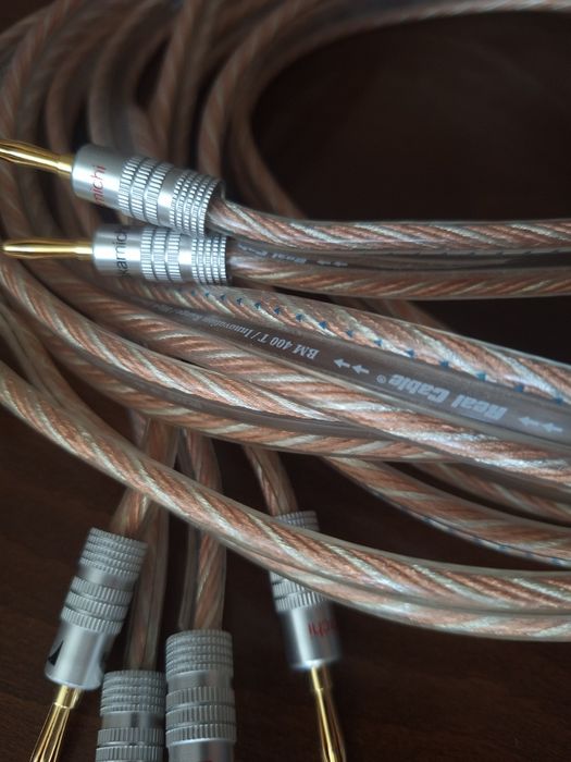 Real Cable BM400T 2x4.00mm² - Hi Fi кабели за тонколони (2х310мм) + Nakamichi