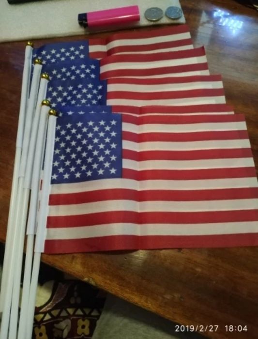 Американские флажки