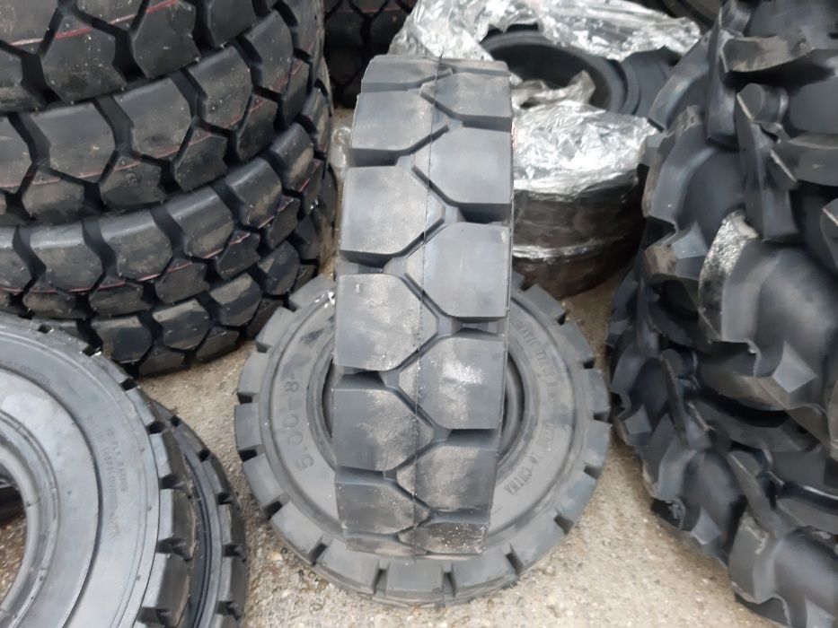 Cauciucuri noi indsutriale cu garantie 5.00-8 SOLID cu garantie 2 ani