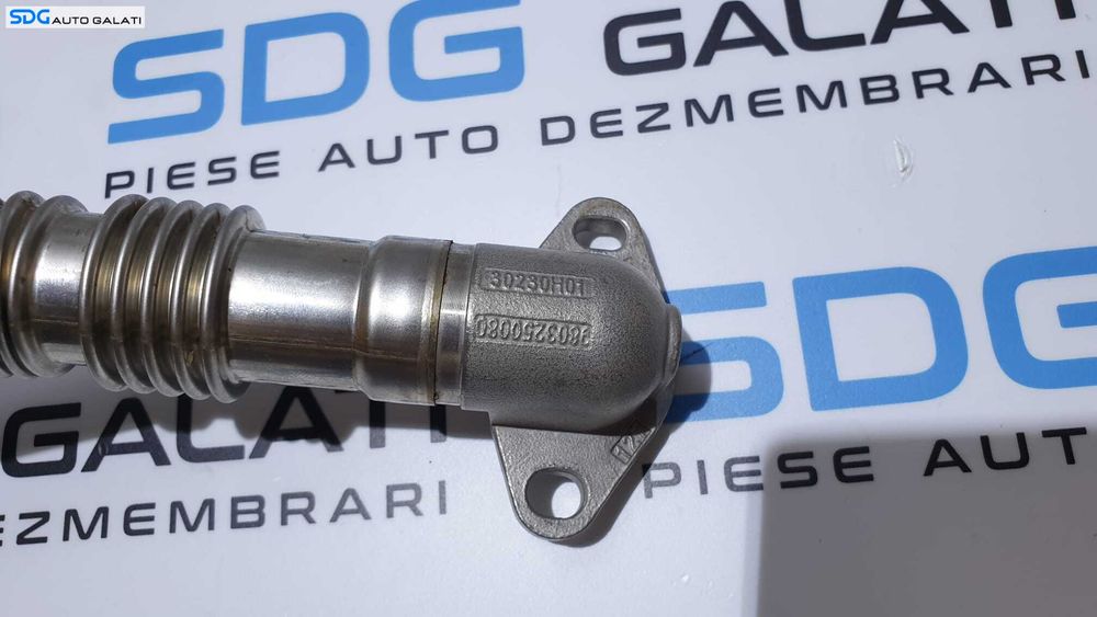 Teava Conducta Racitor Gaze EGR Citroen DS3 1.6 HDI 2009 - 2014 Cod 9803250080 [AV1841]