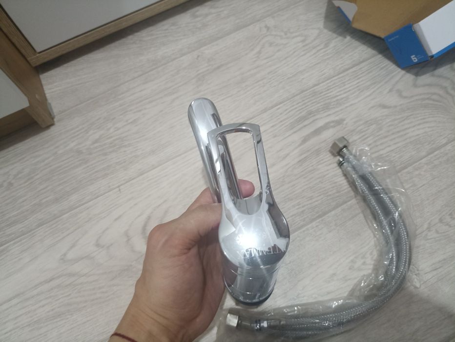 Смеситель в рабочем состоянии