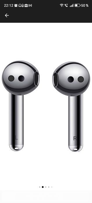 Casti In-Ear Huawei FreeBuds 4E, True Wireless, Hybrid ANC, Bluetooth, Silver Frost