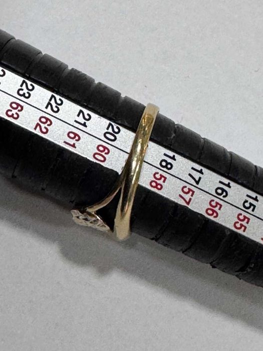 Златен пръстен 14 К 585/ 1,61 гр.