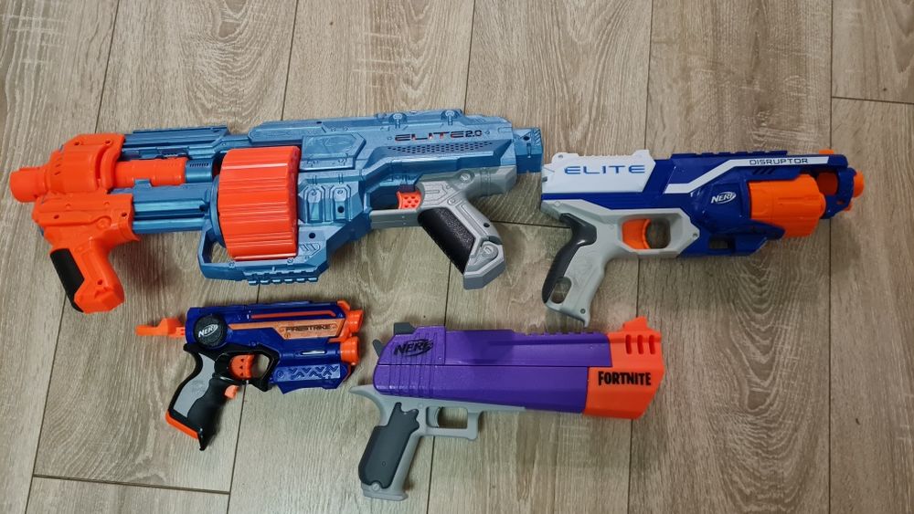 Колекция детски бластери Nerf - 4 бр.