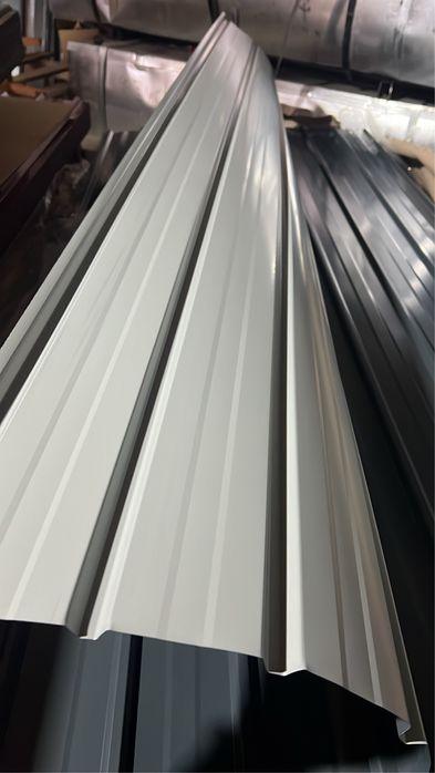 Tablă colorata maro/gri 200/0,90m