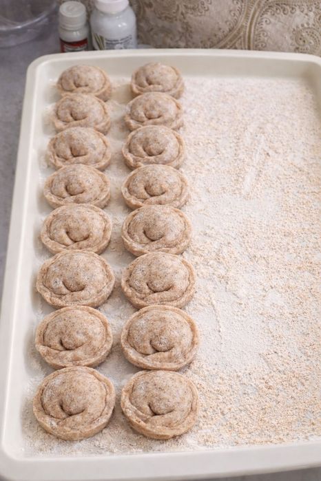 Полезные пельмени без белой муки