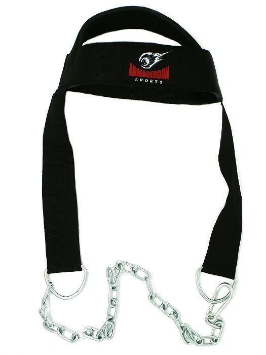 Шлем за трениране на врат с метална верига (оглавник)