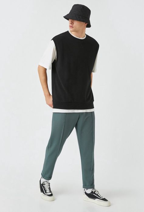 Pantaloni talie medie KOTON