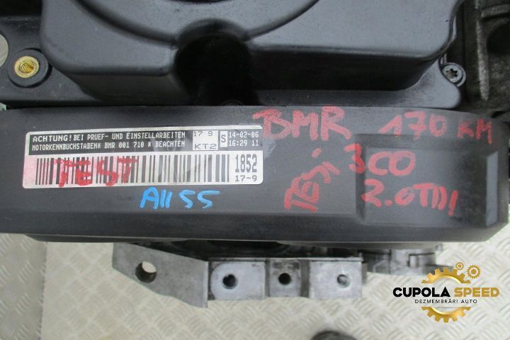 Motor fara anexe 190.000Km 2.0TDI 140Cp BMN BMR Skoda Octavia 2 [face