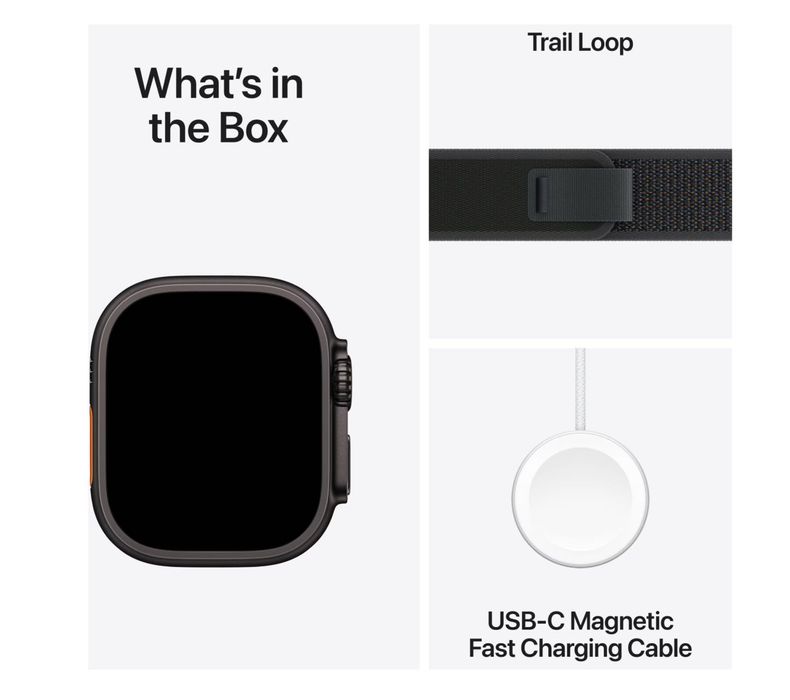 Apple Watch Ultra 2 GPSCellular Black Titanium - GARANTIE iunie 2026