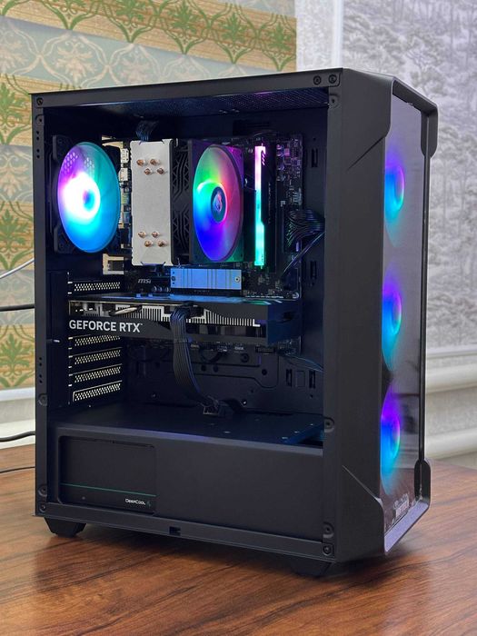 Игровой компьютер: Ryzen 7500F | RTX 4060 8GB | DDR5 16GB | 512GB NVMe