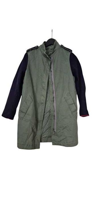 Jacheta captusita stil militar Zara cu lana si bumbac